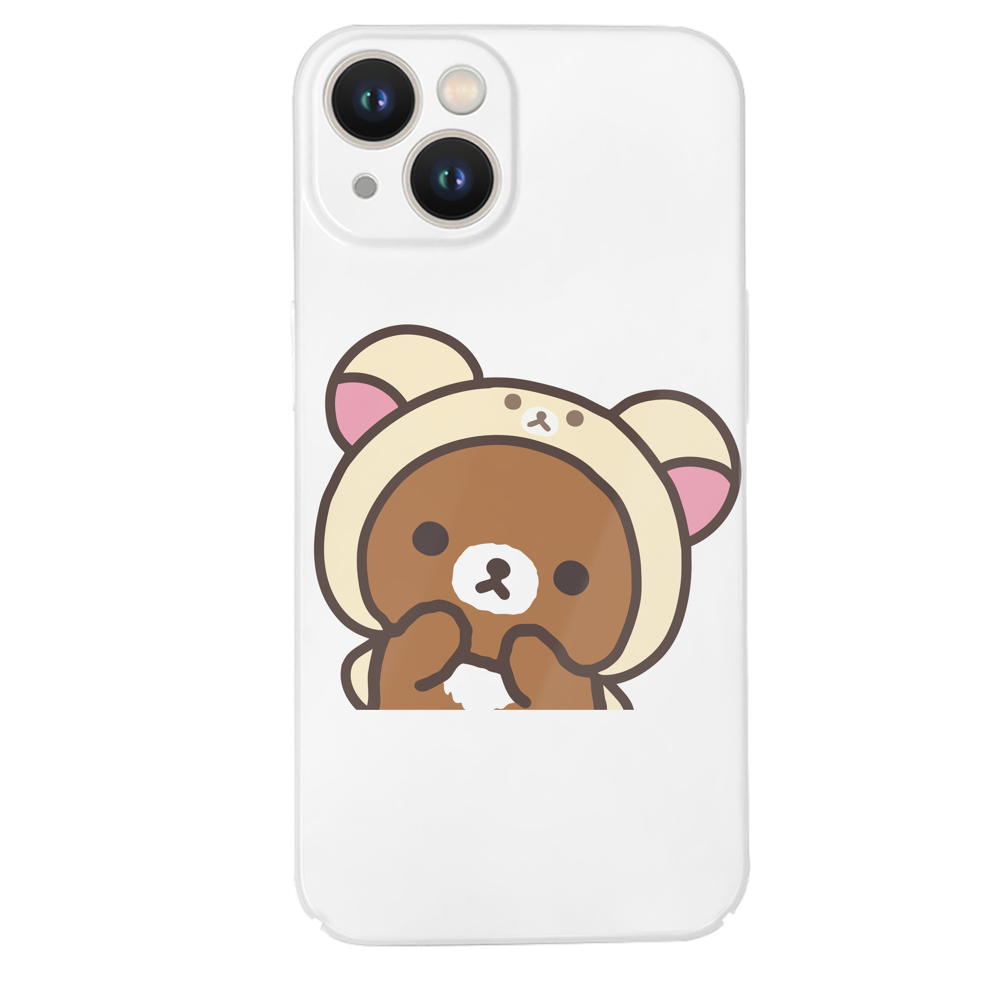 （画像用） リラックマ リラックマ キイロイトリ Rilakkuma Korilakkuma Kiiroitori 【iPhone 14シリーズ対応】ハードケース